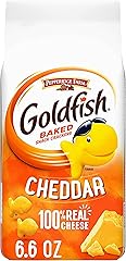 Goldfish Cheddar Cheese Crackers, Baked Snack Crackers, 6.6 oz Bag