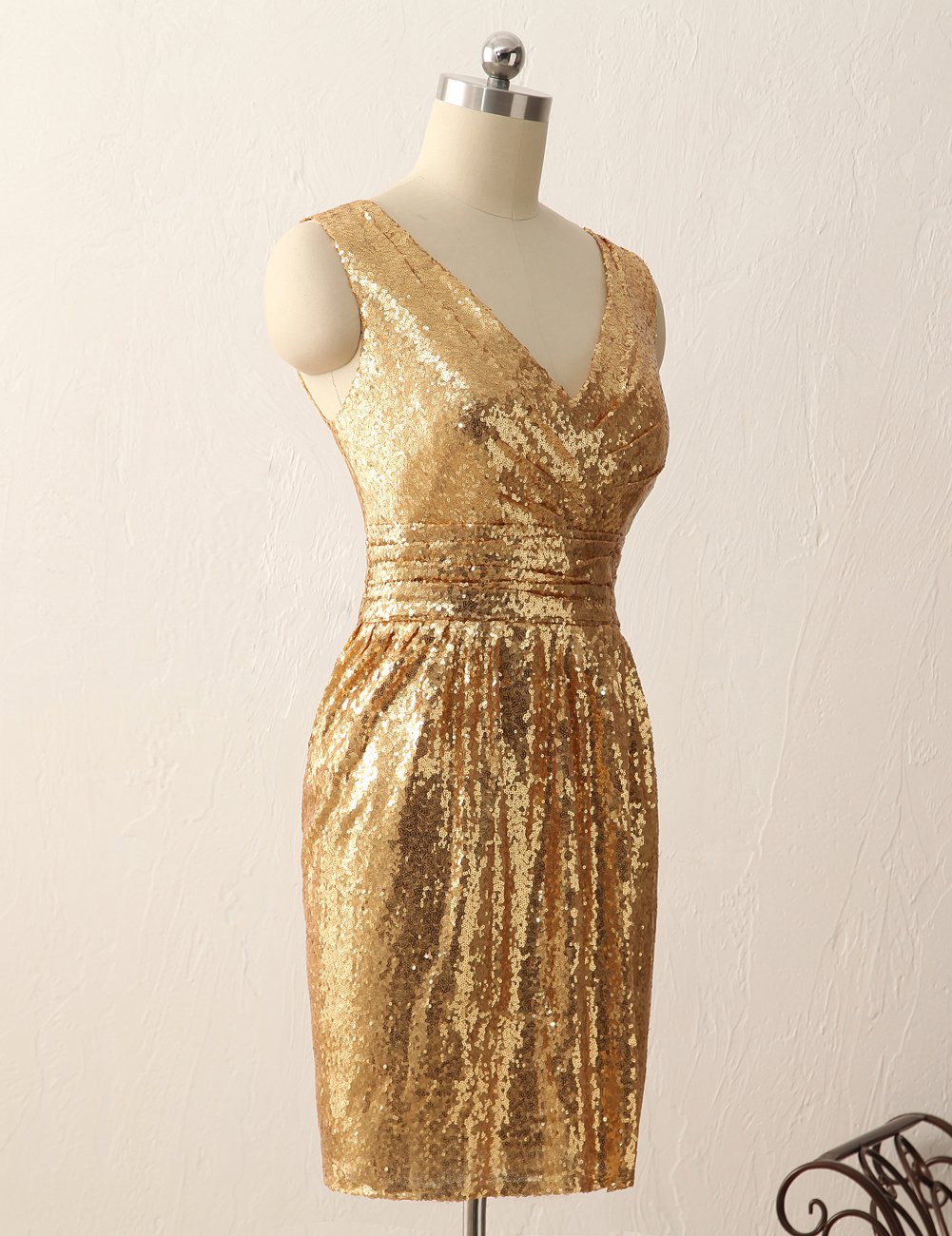 green emerald velvet dress Plus Size Gold Mermaid Bridesmaid Dresses Short Sleeves Mother of The Bride Dress APD1547