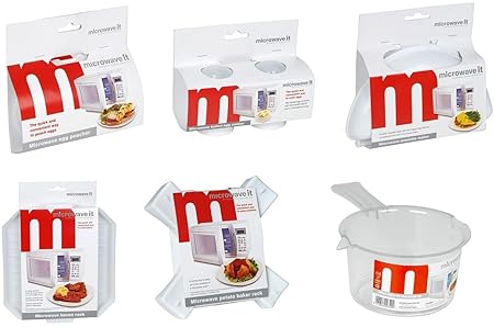 Microwave It 6 piezas Microondas microondas utensilios de cocina ...