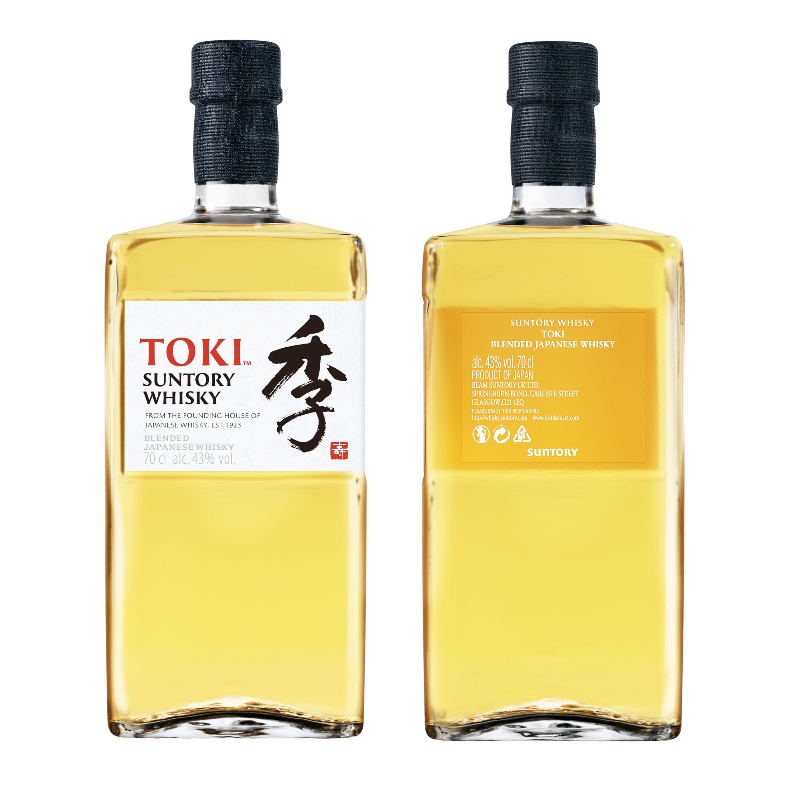 Suntory Whisky Toki | Japanischer Blended Whisky aus Hakushu, Yamazaki und Chita | mit feinem, süßen und würzigem Abgang | 43% Vol | 700 ml 2