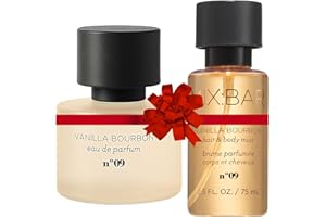 MIX:BAR Vanilla Bourbon Perfume & Body Mist Bundle | Eau de Parfum + 2.5oz Mini Body Spray | Warm, Sweet, Long-Lasting Fragrance | Travel-Friendly, Cruelty-Free, Vegan