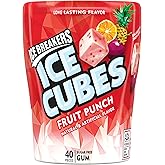 ALL NEW FLAVOR! Fruit Punch Ice Breakers Ice Cubes, 40 Pieces, 1 Per Order
