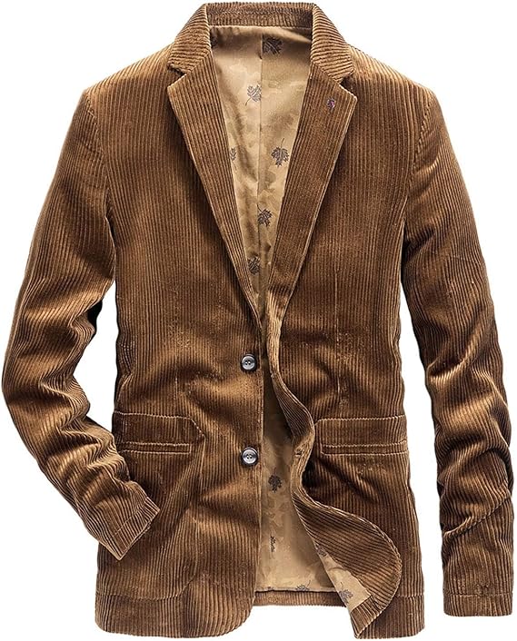 Amazon ジャケット メンズ 大きいサイズ 秋冬 コーデュロイ テーラードジャケット メンズ カジュアル おしゃれ アウター ブレザー コート ジャケット 通販