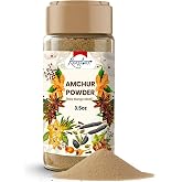 Ramaroma Amchur (Mango) Ground Powder Spice 3.5oz (100g) ~ All Natural, Indian Origin | No Color | Gluten Friendly | Vegan | NON-GMO | No Salt or fillers