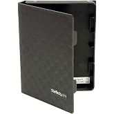StarTech 2.5in Anti-Static HDD Protector Case, 3pk, Black (HDDCASE25BK) | Anti-static polypropylene, Fits 9.5mm and 12.5mm 2.5in HDDs, Built-in connector access door