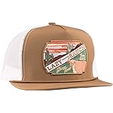Lazy J Ranch Desert Show Time Classic Rope Trucker Hat - Adjustable Unisex Country Hats, Vintage Trucker Hat, Rope Hat