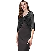 Coucoland Shawl Wraps for Women - Sheer Chiffon Shawl Elegant Soft Wraps for Evening Dress Wedding