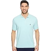 Nautica Mens Classic Fit Short Sleeve Solid Soft Cotton Polo Shirt