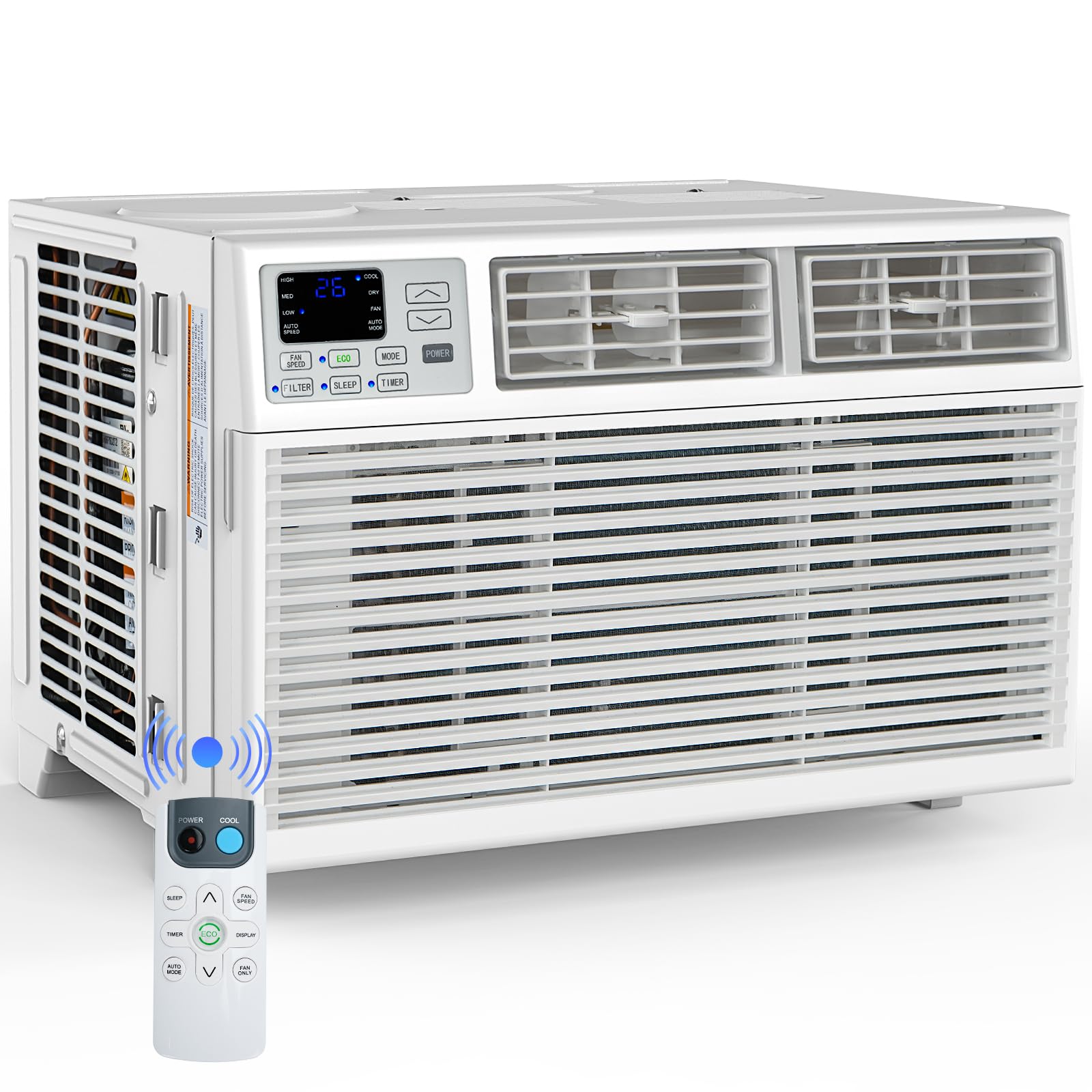 Photo 1 of ***FACTORY SEALED***Electactic Window Air Conditioner, 14000 BTU Window AC Unit, Cooling Room 700sq.ft, Fast Cooling, 24H Timer,Dehumidifier Mo, Energy Saving, Remote Control for Living Room, Bedroom, Office