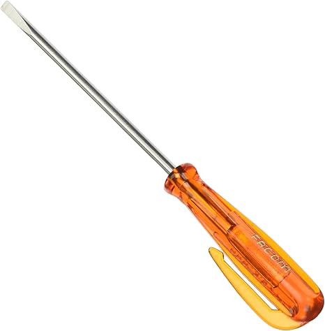 Facom Ara 3 5x75 Tournevis Isoryl Pour Vis A Fente Manche Avec Agrafe Amazon Fr Bricolage
