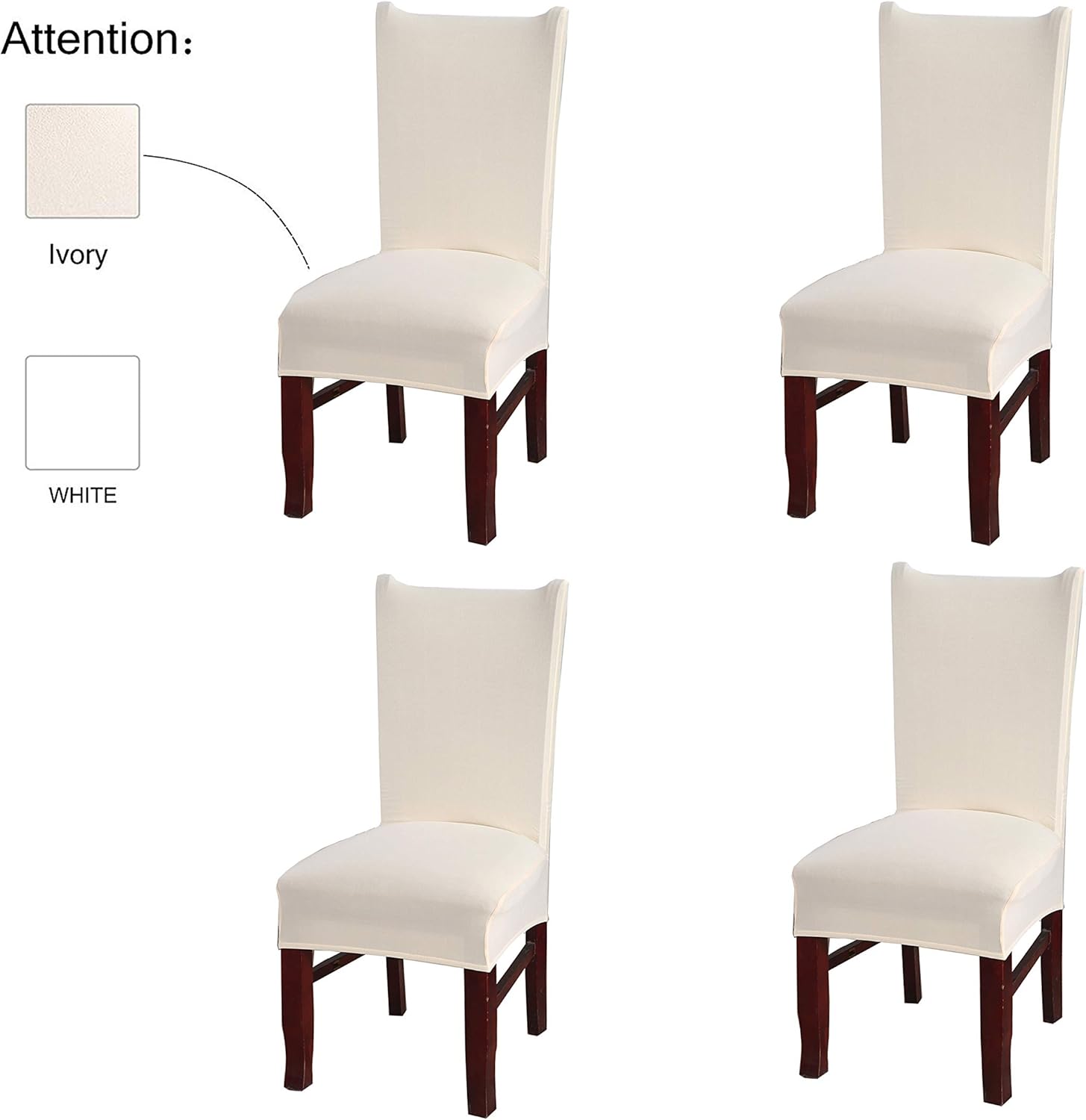 Best stretch removable washable short dining chair protector cover slipcover