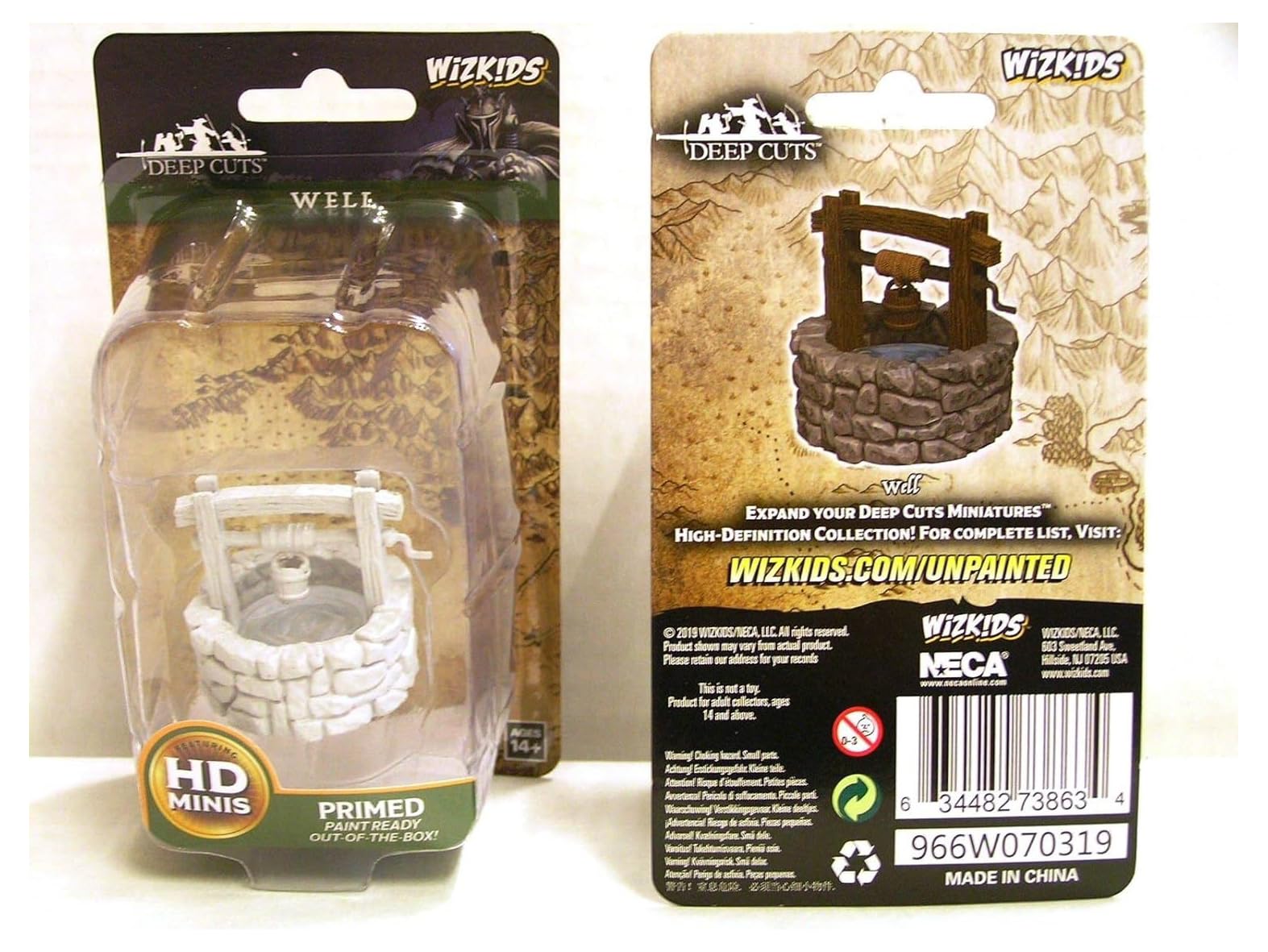 WizKids Deep Cuts Unpainted Miniatures - Well