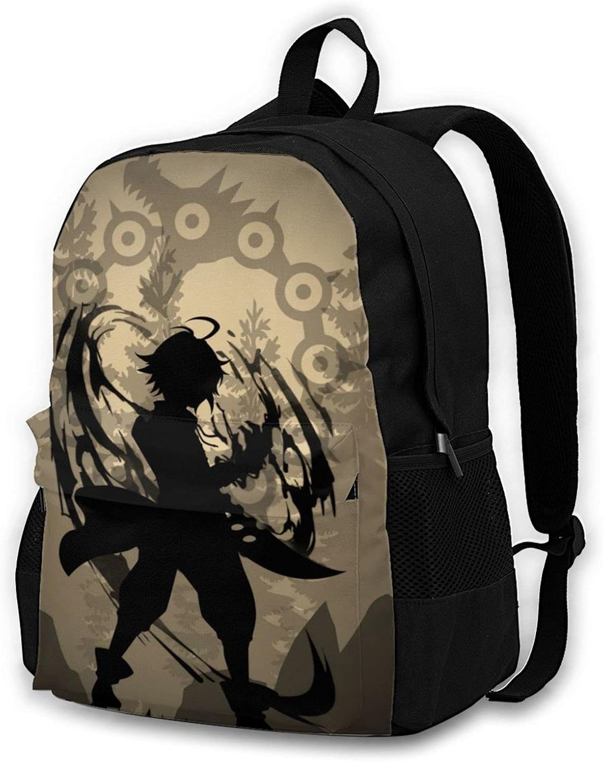 Sac A Dos Seven Deadly Sins Anime Seven Deadly Sins Sac à dos à double compartiment pour étudiant