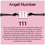 Angel Number Bracelets for Women Angel Bracelet String Making Trendy Jewelry Gifts for Teen Girls Birthday Gift 444 333 111 2
