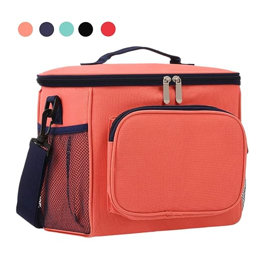 esonmus Bolsa Térmica Comida 10L, Termica Porta Alimentos con ...