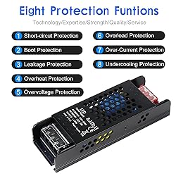 12V 10A 120W Universal Regulated Switching Power