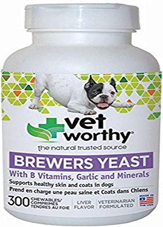 brewers yeast for dog skin allergies