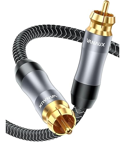 Amazon.com: QED Performance Subwoofer Cable 3M : Electronics