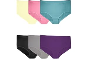 Fruit of The Loom Womens Underwear Breathable Panties (Regular & Plus Size)