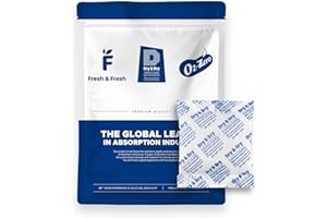 Dry & Dry 100 Gram [25 Packet] Silica Gel Packets - Rechargeable Desiccant Packs for Food Storage