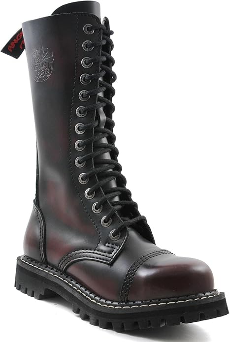 14 eye steel toe boots