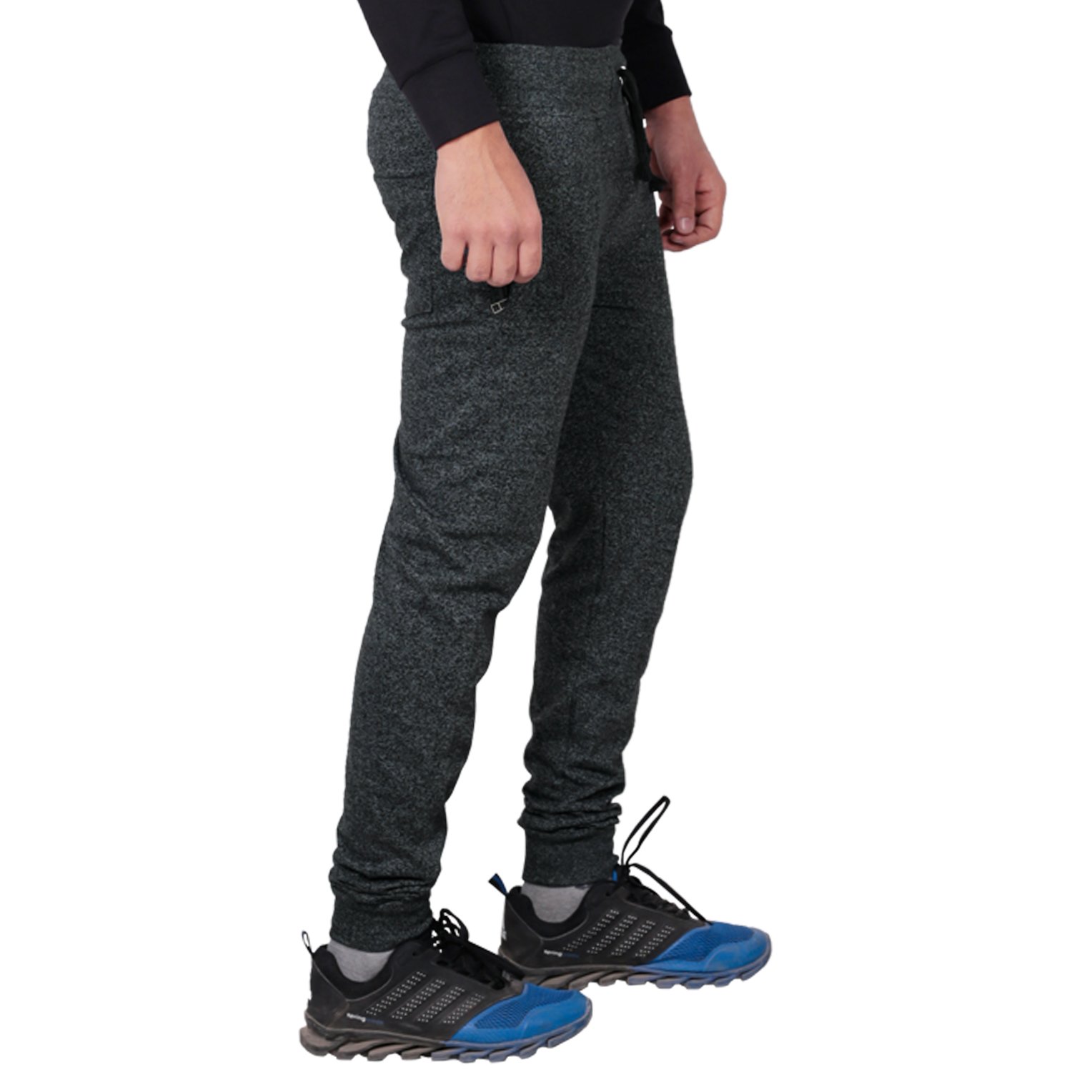 thread swag men's cotton slim fit track pants