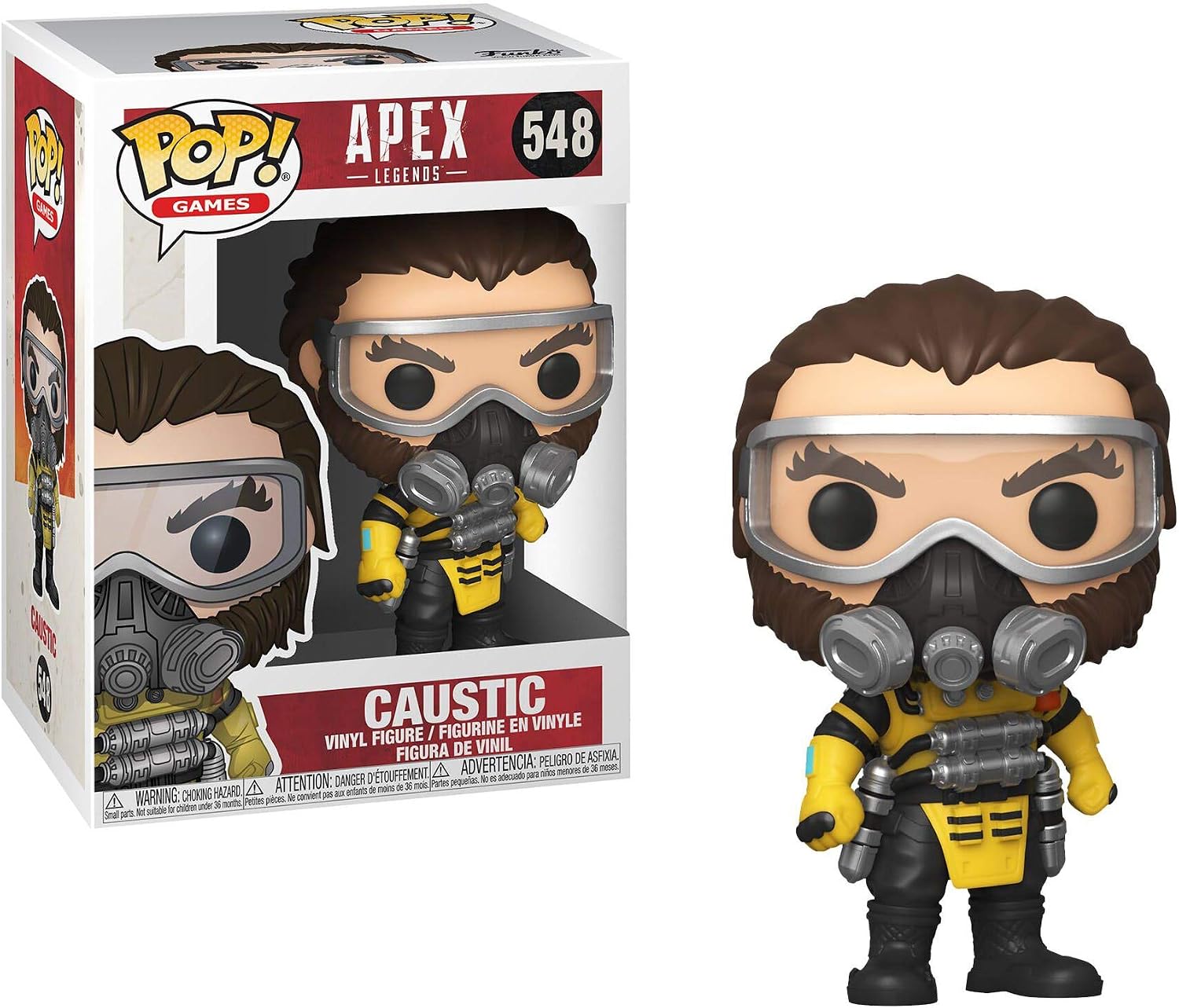 Funko 43287 POP Games: Apex Legends - Caustic Collectible Toy, Multicolour - Image 3