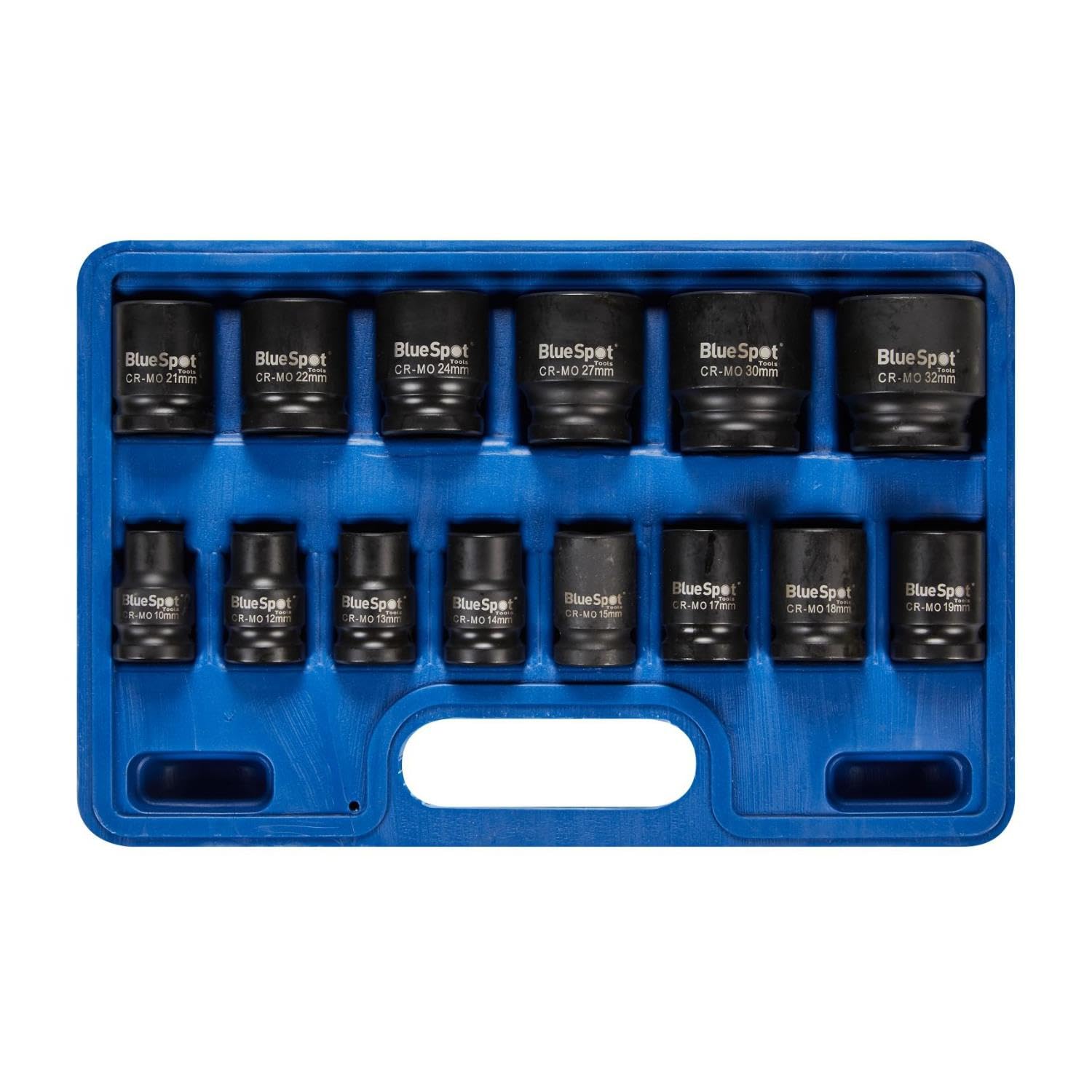 Blue Spot Tools 14 PCE ½” Stubby Impact Socket Set (10MM-32MM)