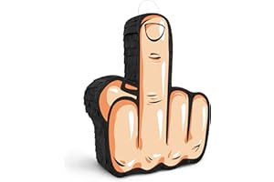 Middle Finger Pinata, Funny Piñata Mexican Pinatas for Birthday Party 30th 40th 50th 60th Middle Finger Adult Party Favors Fu