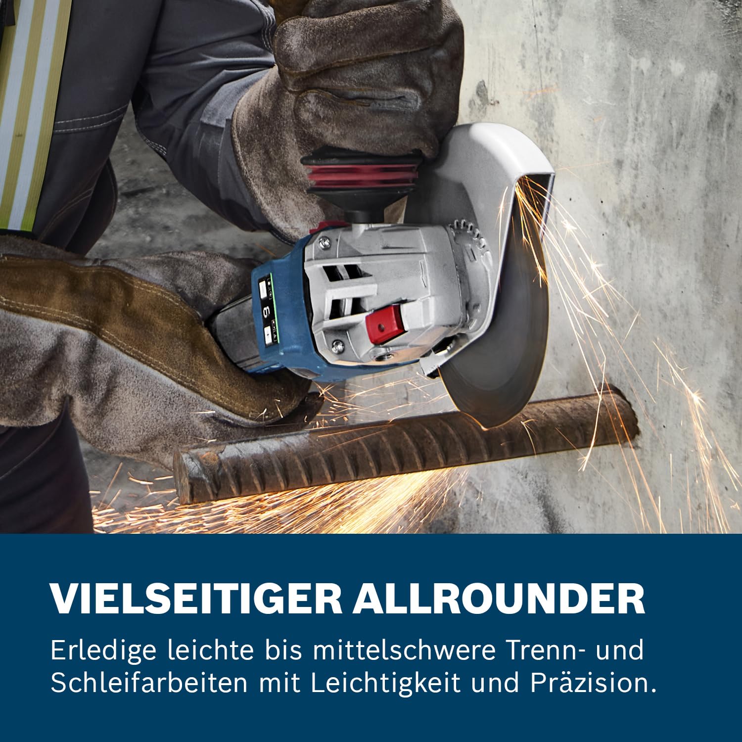 Bosch Professional 18V System Akku-Winkelschleifer GWS 18V-11 S (Scheibendurchmesser 125 mm) 3