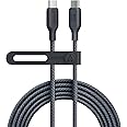 Anker USB C to USB C Cable (240W,10ft), Bio-Braided USB C Charger Cable Fast Charge for iPhone15/15Pro/15Plus/15ProMax, iPad 