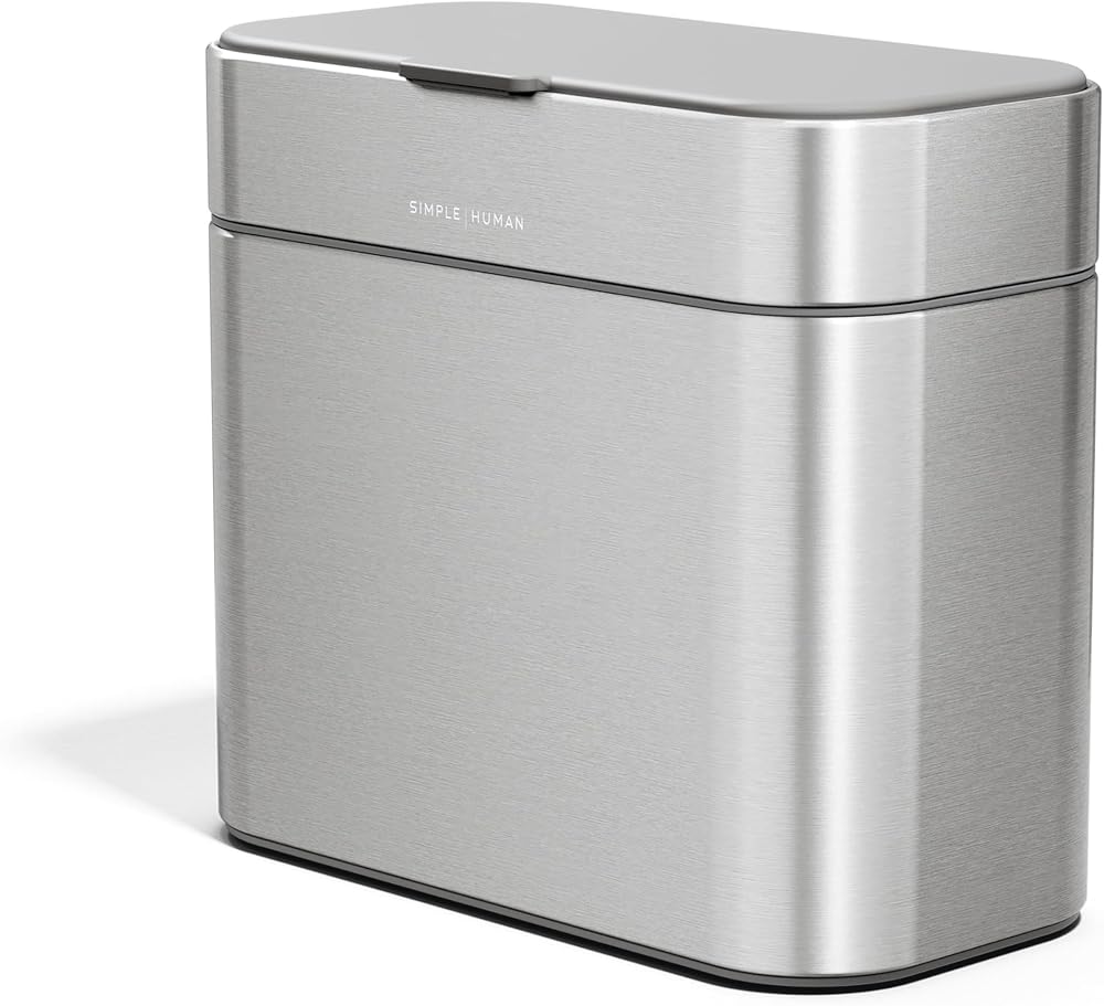 simplehuman CW1645 4L Compost Caddy Indoor Kitchen Countertop Bin