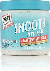 Dirty Works Smooth On Up Buttery Salt Scrub 400ml Exfoliator with Vitamin E view 2