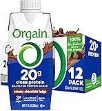 Iconic Protein Drinks, Vanilla Bean (12 Pack) - Sugar Free & Low Carb - 20g  Grass Fed Protein - Lactose Free, Gluten Free, Non-GMO, Kosher - Keto