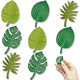 8 Pcs Monstera Plant Fridge Magnets, Cute Kitchen Gadgets Funny Plant Magnets for Fridge, Mini Tropical Leaves Refrigerator M
