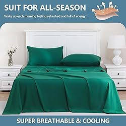 MEISHANG King Size Sheet Set, Soft Breathable