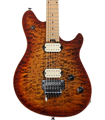 Amazon.com: EVH Wolfgang Special QM Electric Guitar - Chlorine