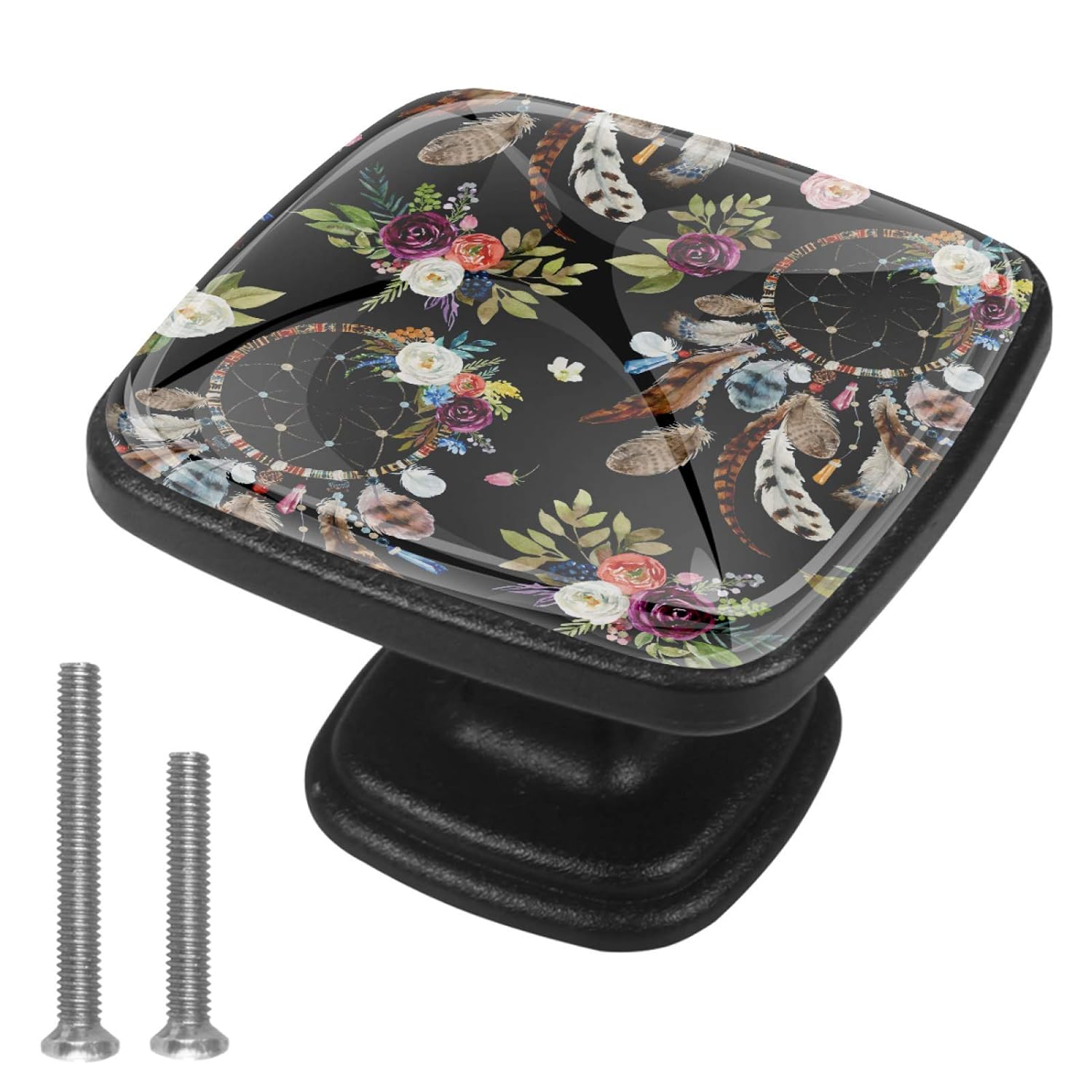 Möbelknopf Traumfänger Schubladen knöpfe Kristall für Schränke,Kommode