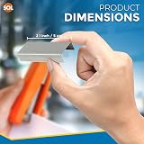 SOL 5000 Bulk Supply 26/6 Staples Durable Steel Anti-Jam 5000 pack view 6