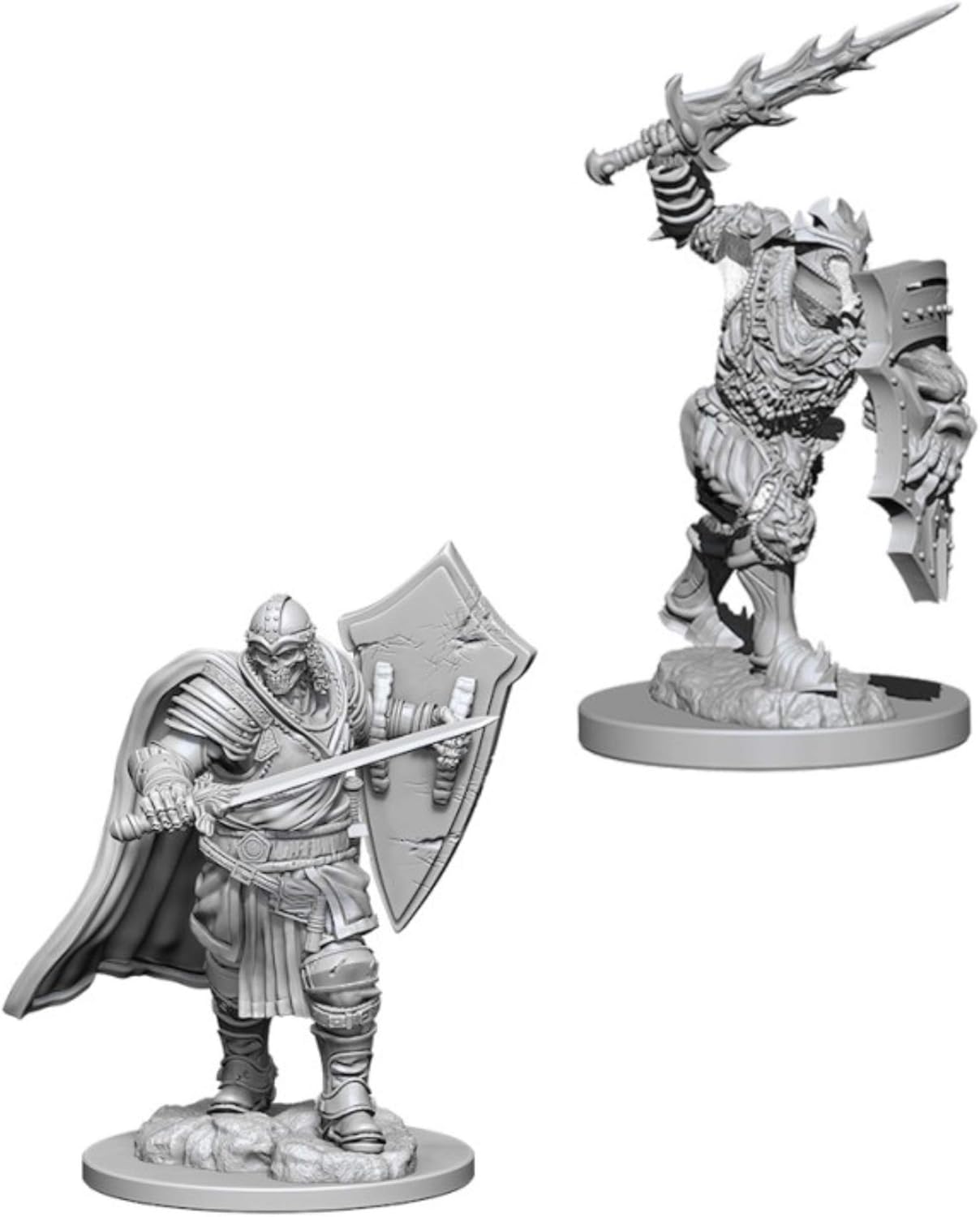 Dungeons & Dragons Nolzur`s Marvelous Unpainted Miniatures: Death Knight & Helmed Horror
