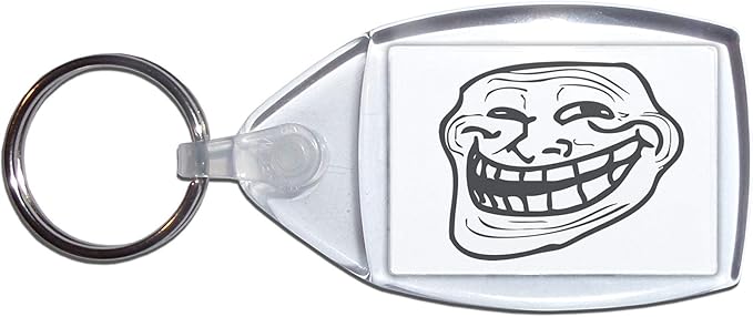 Scarica Gratis Images Amazon Com Troll Face Clear Plastic Key Ring Clothing dernière salutations