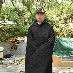 LOOGU Camo Blanket Waterproof Poncho Liner for