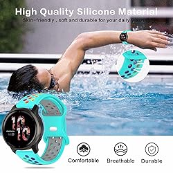 Geageaus 22mm Rainbow Bands Compatible with Samsung