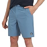 Quiksilver Mens Regular Fit Fixed Waist Water Friendly Active Hybrid Shorts