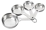 Le Creuset Stainless Steel Measuring Cups, Set of 4