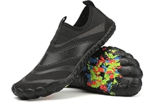 TODAYSUNNY Water Shoes Womens Mens Quick-Dry Aqua Yoga Socks Barefoot Swim Pool Beach Shoes for Walking Hiking Diving Surf Ootdoor Water Sports