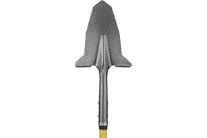 Spear Head Spade SHLF2 58" Garden Spade Shovel - Digging Shovel with a 9" x 11" Beveled Blade, Steel-Reinforced Fiberglass Long Handle & 2 Cushioned Grips - Digging Spade for Gardening