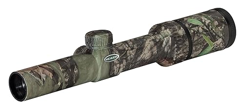 Weaver Kaspa 1-4X24 Shotgun/Muzzle Bal-X Mossy Oak Bu 30Mm - Best Turkey Hunting Scopes for Savage 220