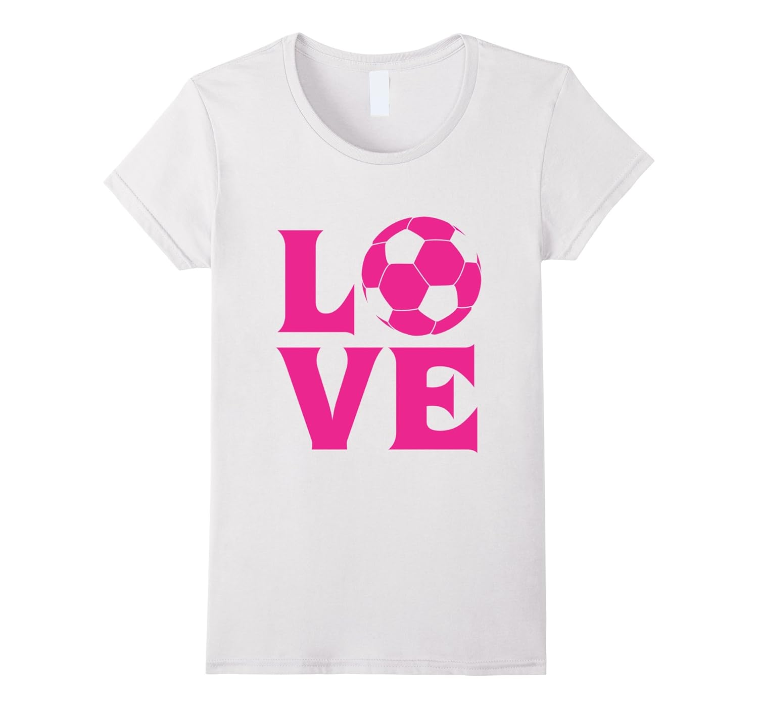 I Love Soccer Shirt For Women Girls And Kids Teehay