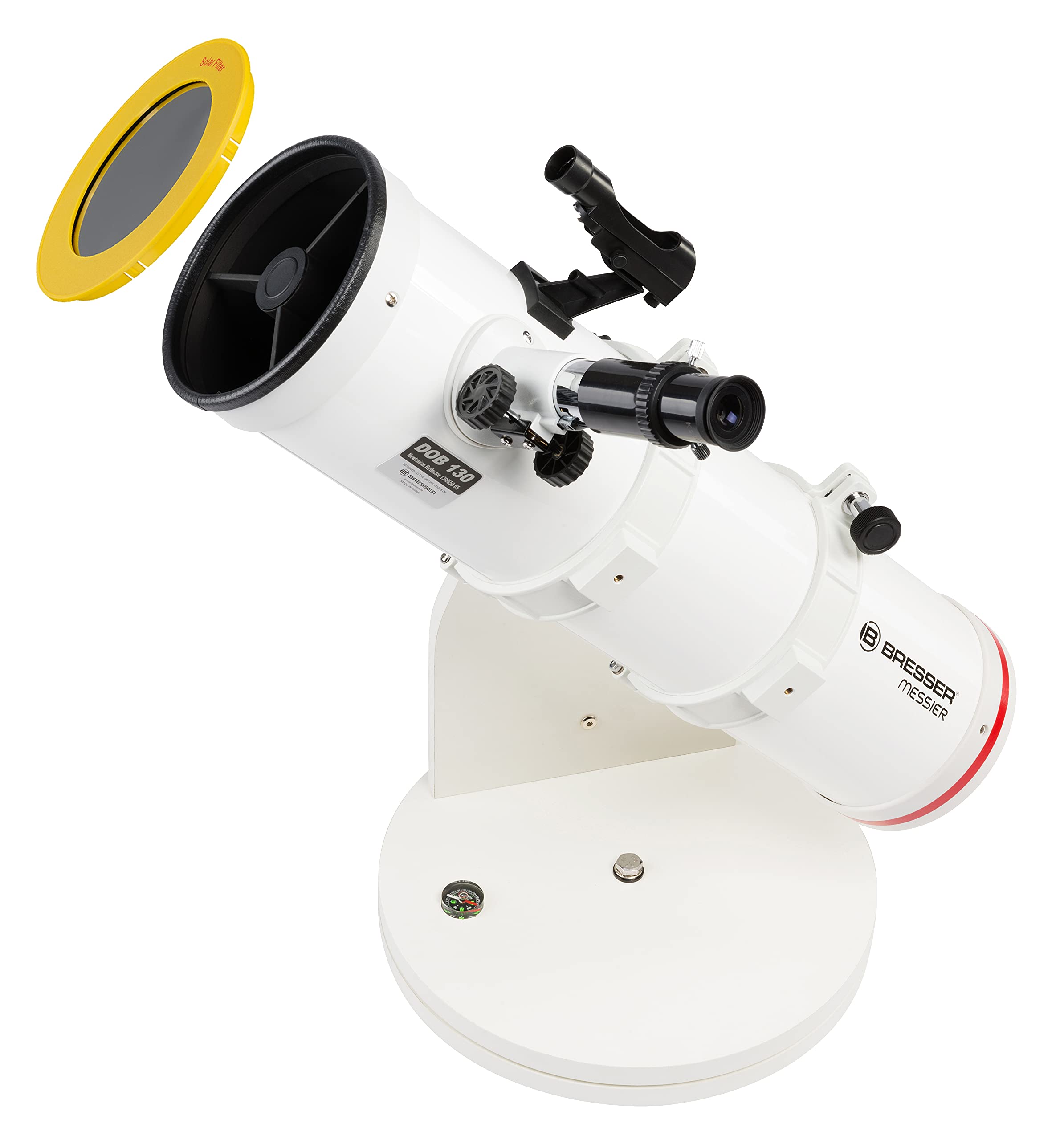 Bresser Messier Dobson 5-Inch 130/650 mm Telescope - White